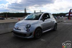 We take to the track with the 2019 Fiat Abarh 124 and Abarth 500 