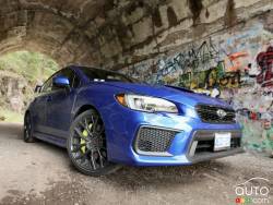 Front view of the WRX