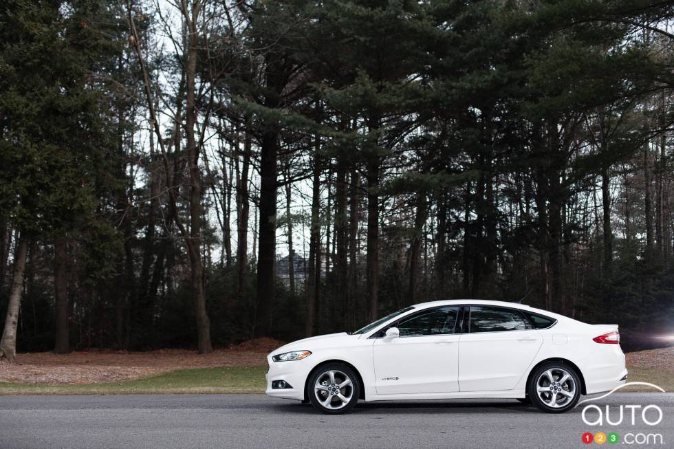 Left side view, away