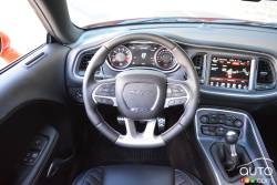 2016 Dodge Challenger SRT steering wheel