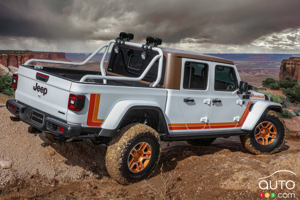 Jeep Gladiator concept for 2019 Moab | Auto123