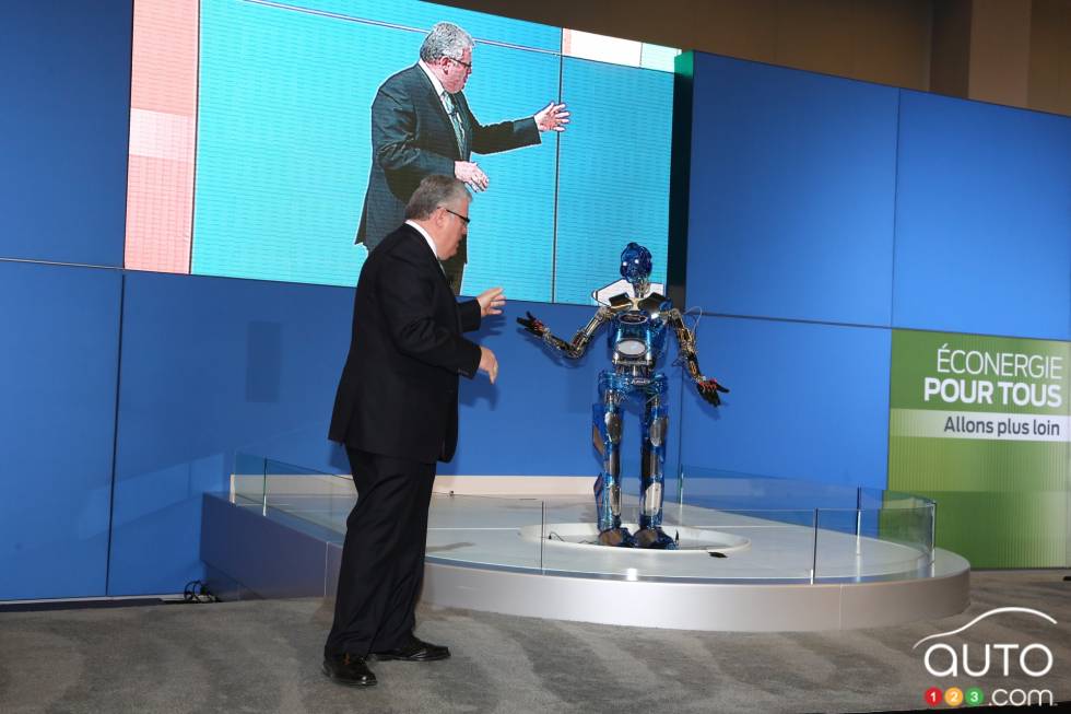 Ford booth at the 2013 Montreal International Auto Show.