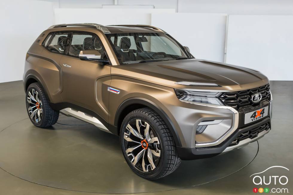 Le nouveau prototype Lada Vision 4X4