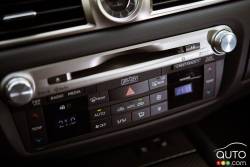 Commande pour système audio de la Lexus GS 350 F Sport 2016