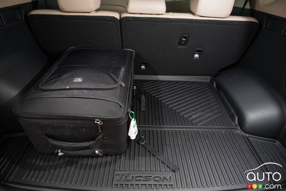 2016 Hyundai Tucson trunk