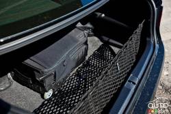 Trunk with cargo net