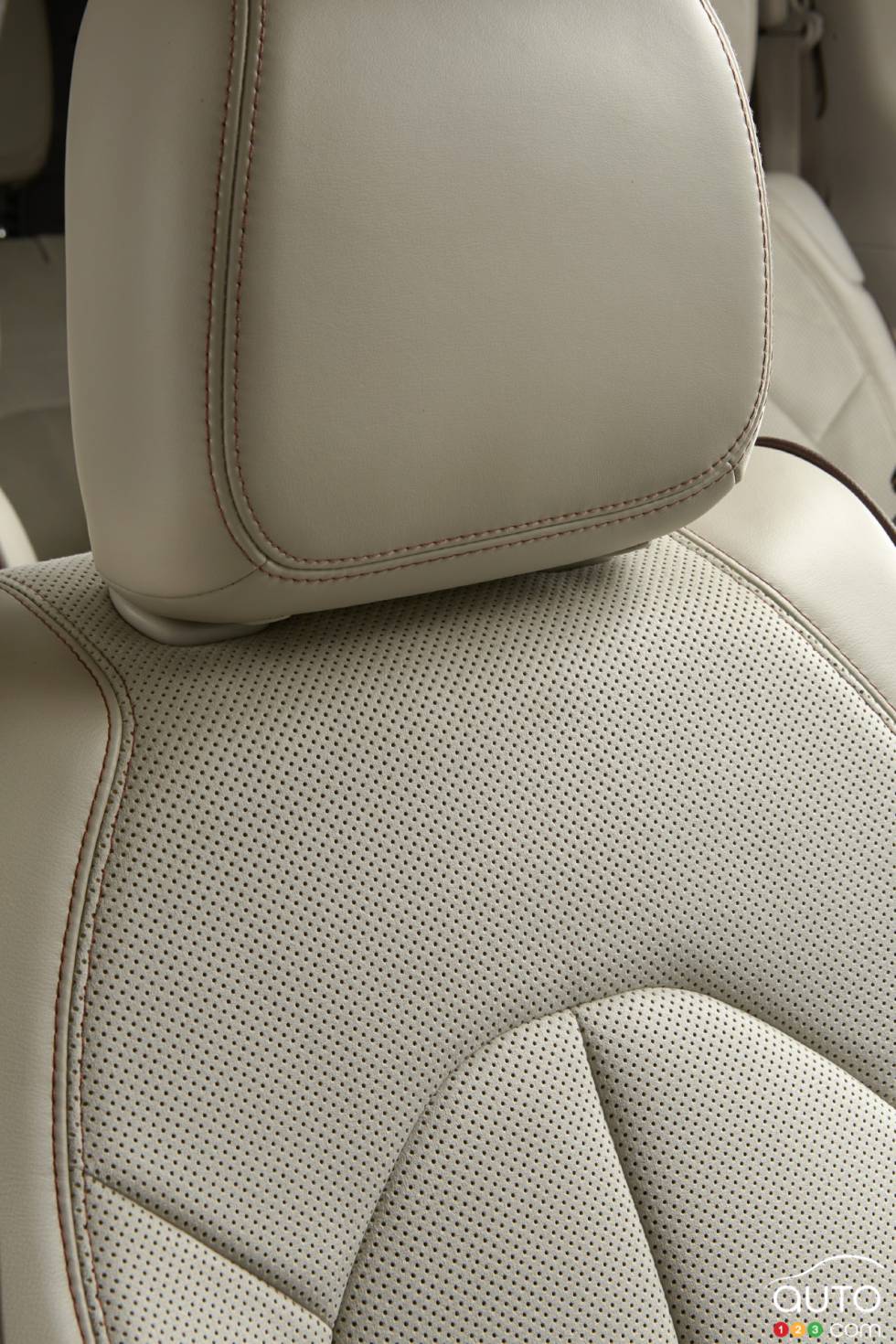 Détail siège de la Chrysler Pacifica 2017