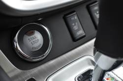 Bouton de démarrage et arrêt du moteur du Nissan Murano SL AWD 2015