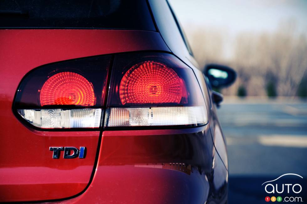 Taillight and logo detail