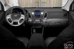 dashboard and front seats