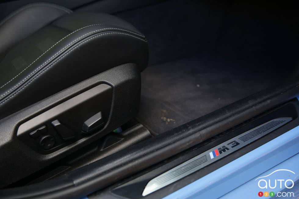 contrôle d'ajustements de siège