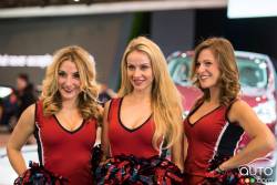 Car babes from the 2016 Toronto Auto Show