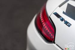 Écusson du manufacturier de la Mercedes AMG GT S 2016