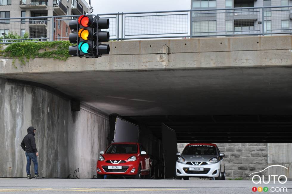 2015 Nissan Micra ad shoot