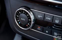 Contrôle du système de climatisation du Mercedes-Benz GLE 450 AMG 2016