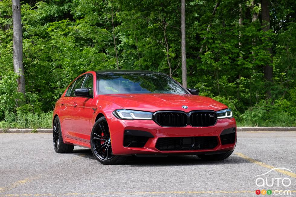 We drive the 2021 BMW M5 Competition