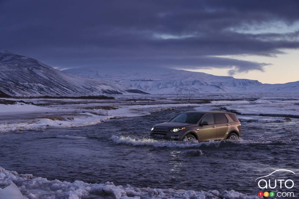 front 3/4 action view