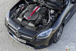 2017 Mercedes-Benz SLC engine