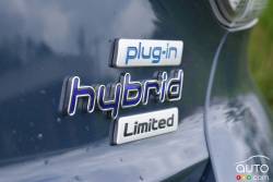 Écusson de la version de la Hyundai Sonata PHEV 2016