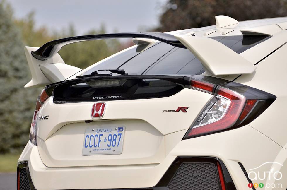 Arrière de la voiture