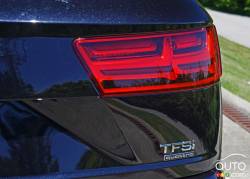 Feux arrière du Audi Q7 3.0 TFSI Quattro Technik 2017