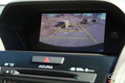 rearview camera display