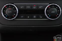 Commandes de la température