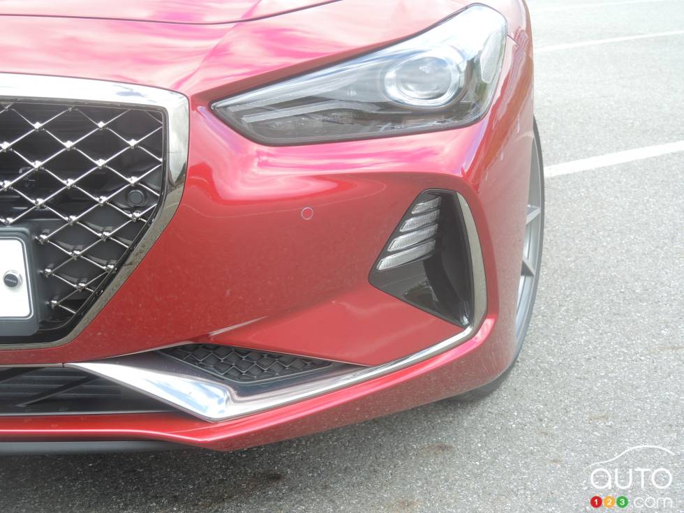 Front headlight anf light