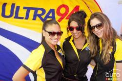 Ultra 94 Fuel girls during the pre-race celebration.