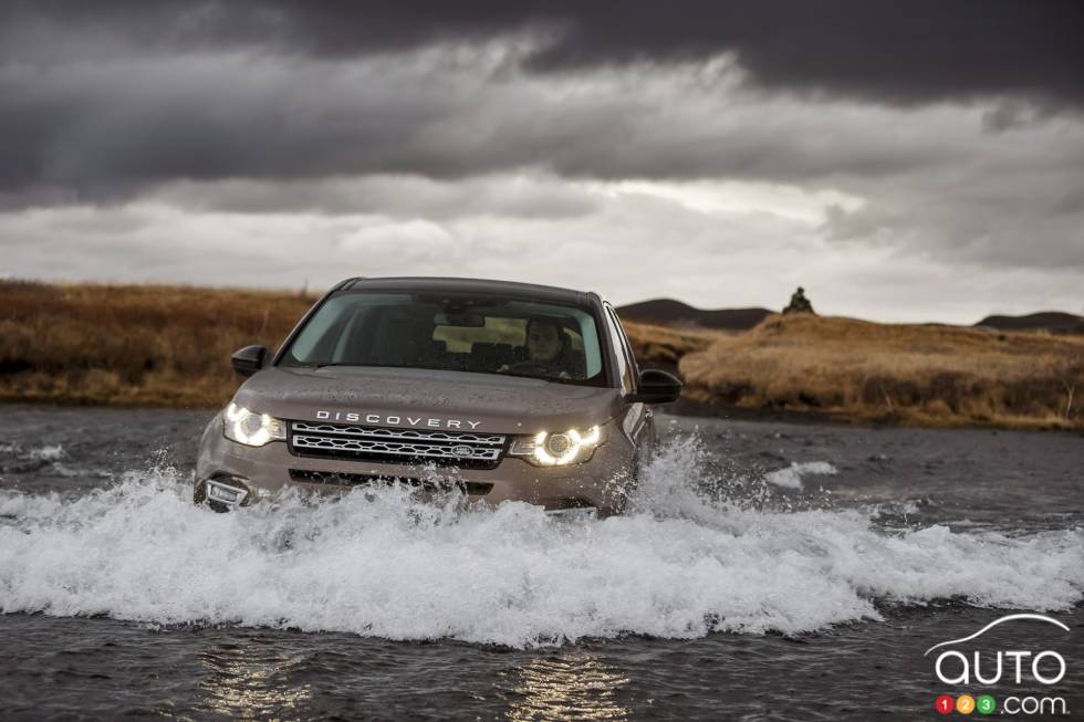 vue de face en action