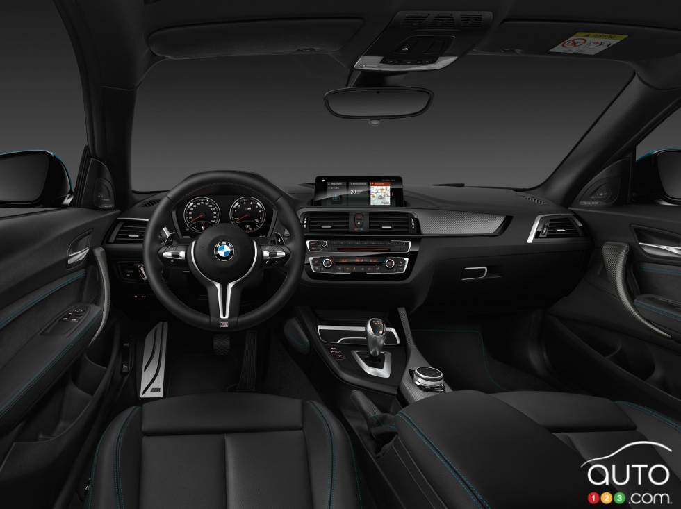 Tableau de bord de la BMW M2 Coupé 2018