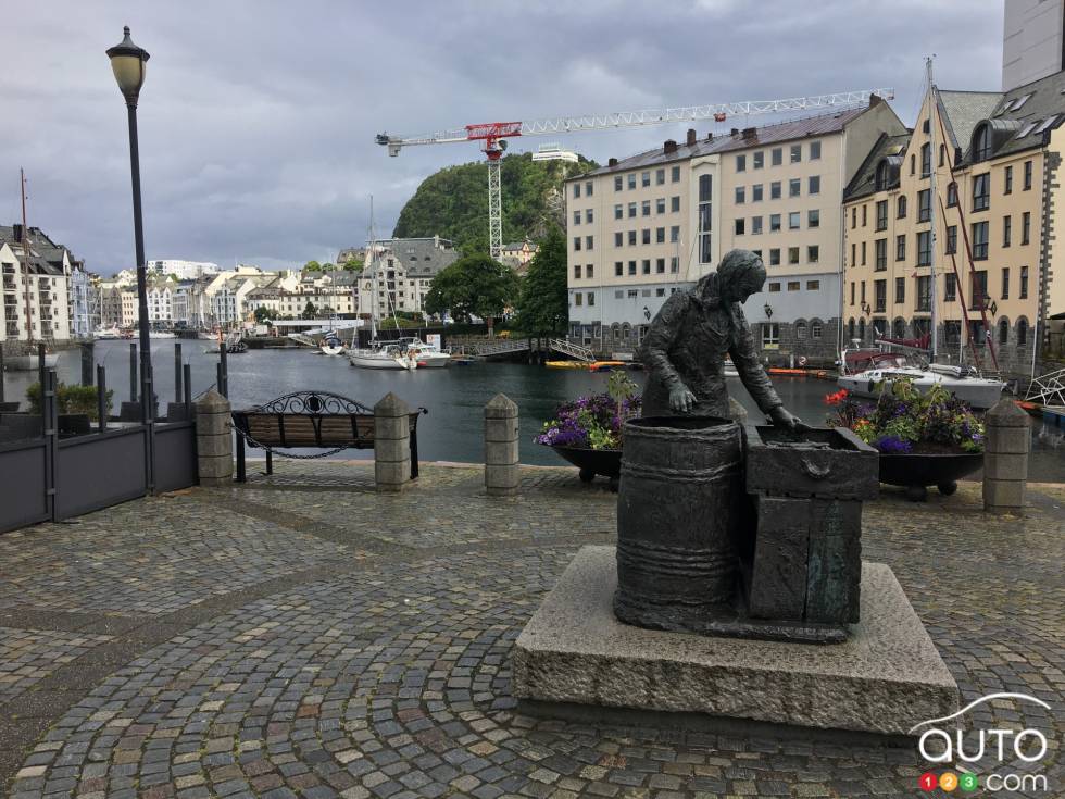 Paysage de la Norvège