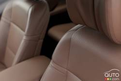Seat trim details