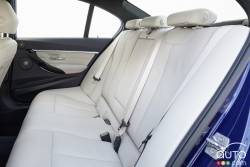 2016 BMW 340i rear seats