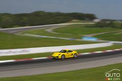 front 3/4 action view