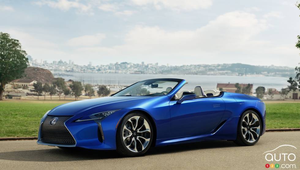 lVoici la Lexus LC 500 cabriolet 2021