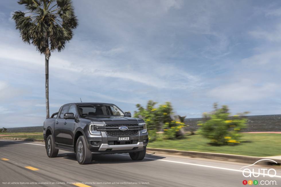 Voici le Ford Ranger 2023 (version globale)