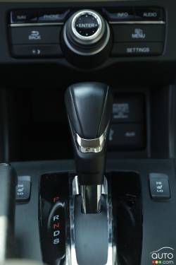 center console détails