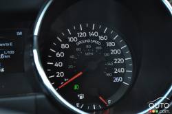 Instrumentation de la Ford Mustang GT 2015
