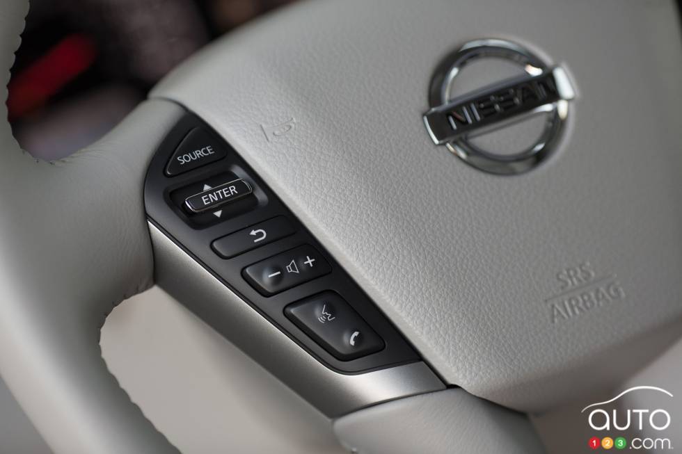 Steering wheel details