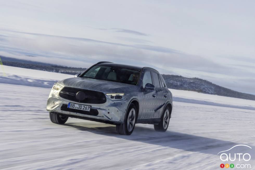 Mercedes-Benz GLC Wintertesting, Arjeplog (Sweden)