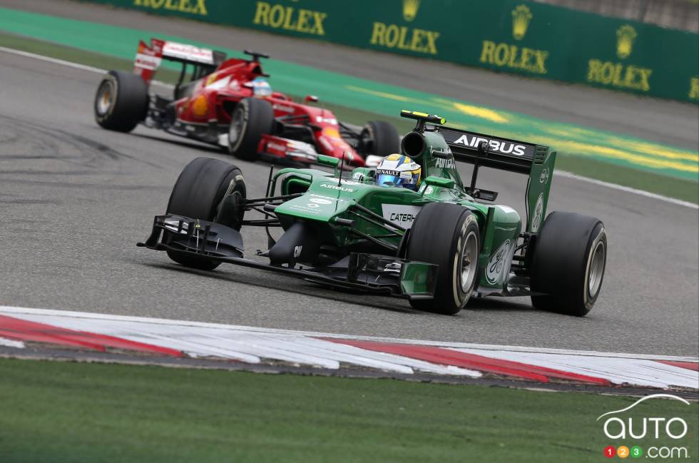 Marcus Ericsson, Caterham F1 Team.