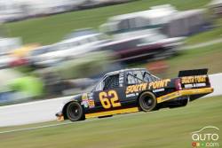 Brendan Gaughan, Chevrolet South Point Hotel & Casino, in action during practice on saturday