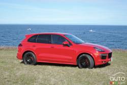 Side view of the Cayenne