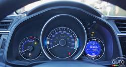 2016 Honda Fit EX-L Navi gauge cluster