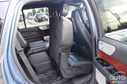 Part of the advanced rear seat