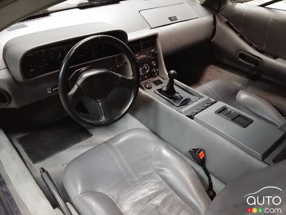 A 1981 DeLorean DMC 12 is for sale