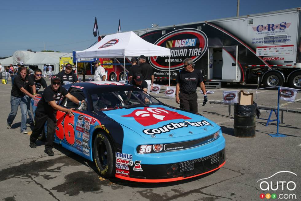 action on and off the track