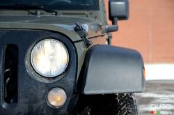 2016 Jeep Wrangler Willys headlight