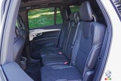 2016 Volvo XC90 T6 R design rear seats
